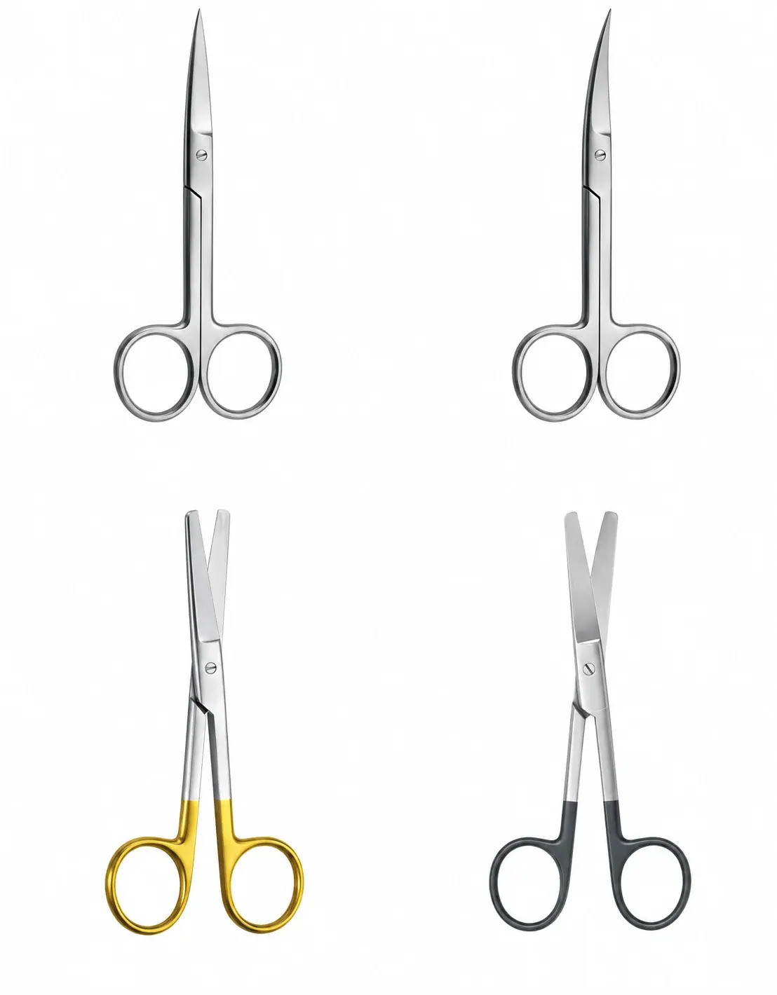 Surgical operating scissors
